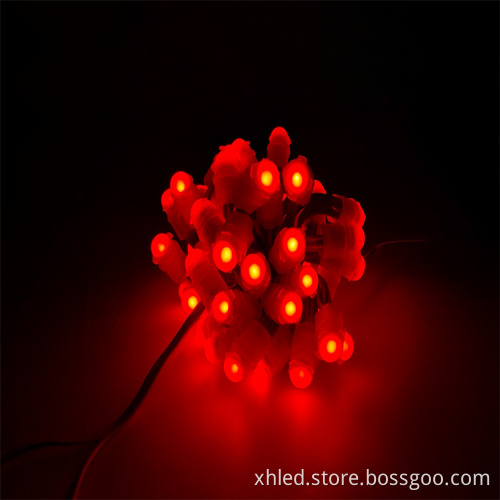 Single Color LED Pixel Light DC12V 9MM 0.2W for Advertising Signage Board